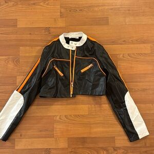 Dolls kill moto jacket worn once